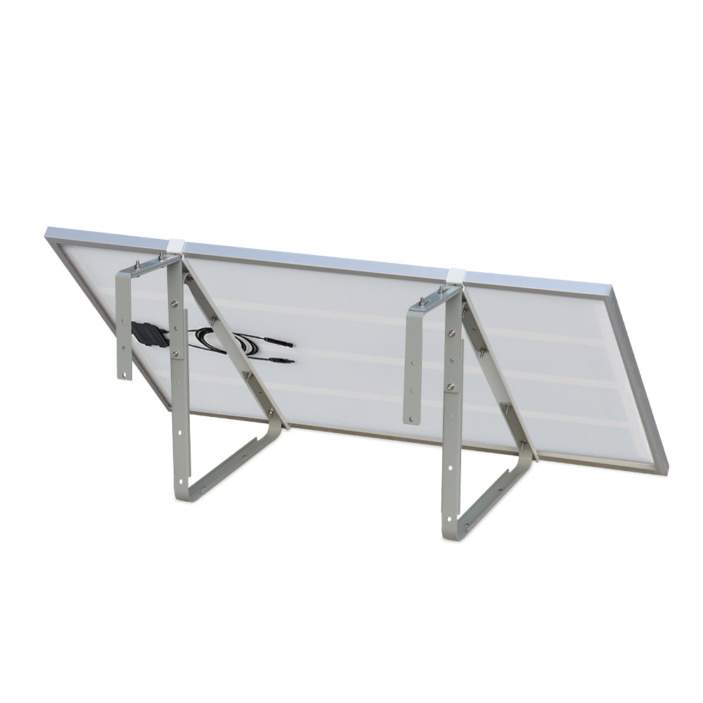 Balcony solar panel mounting bracket
