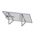 Balcony solar panel mounting bracket