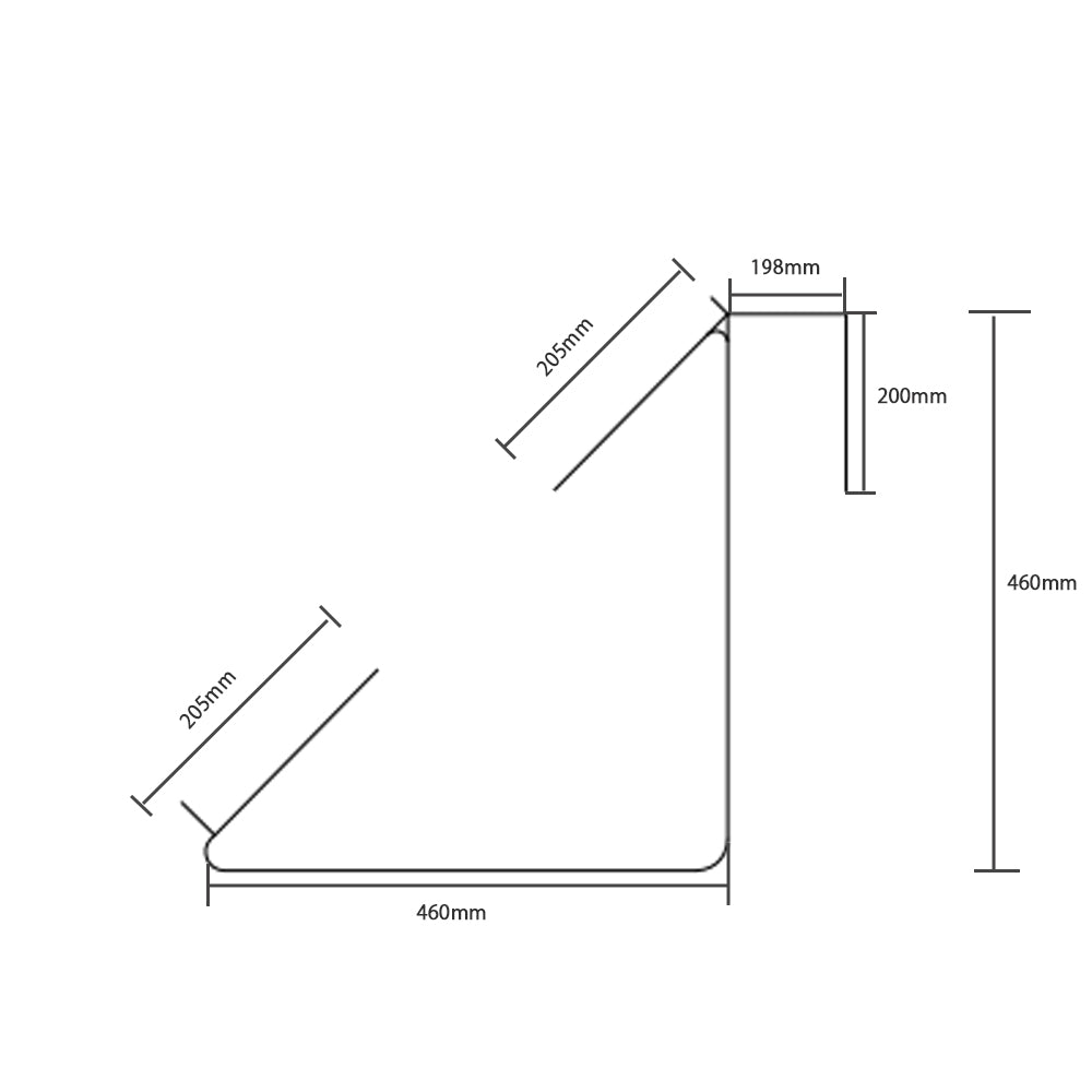 Balcony solar panel mounting bracket