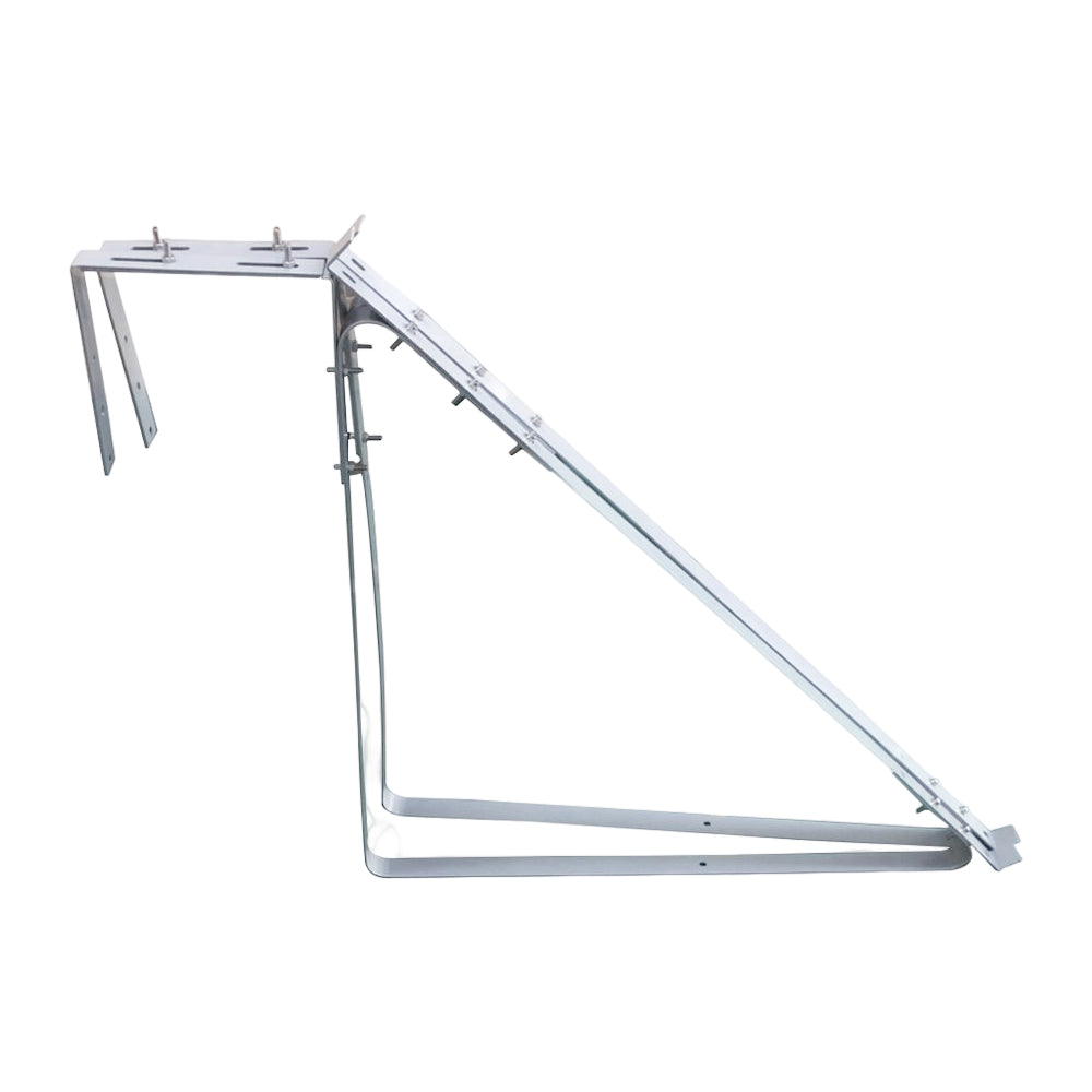 Balcony solar panel mounting bracket