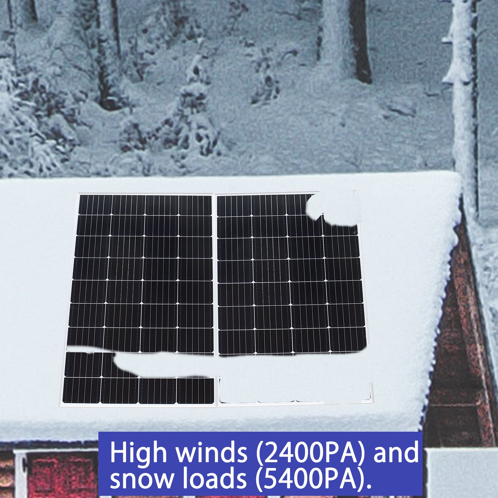 200W 12V Monocrystalline Solar Panel