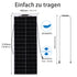 WUZECK 100W Flexibles Solarpanel