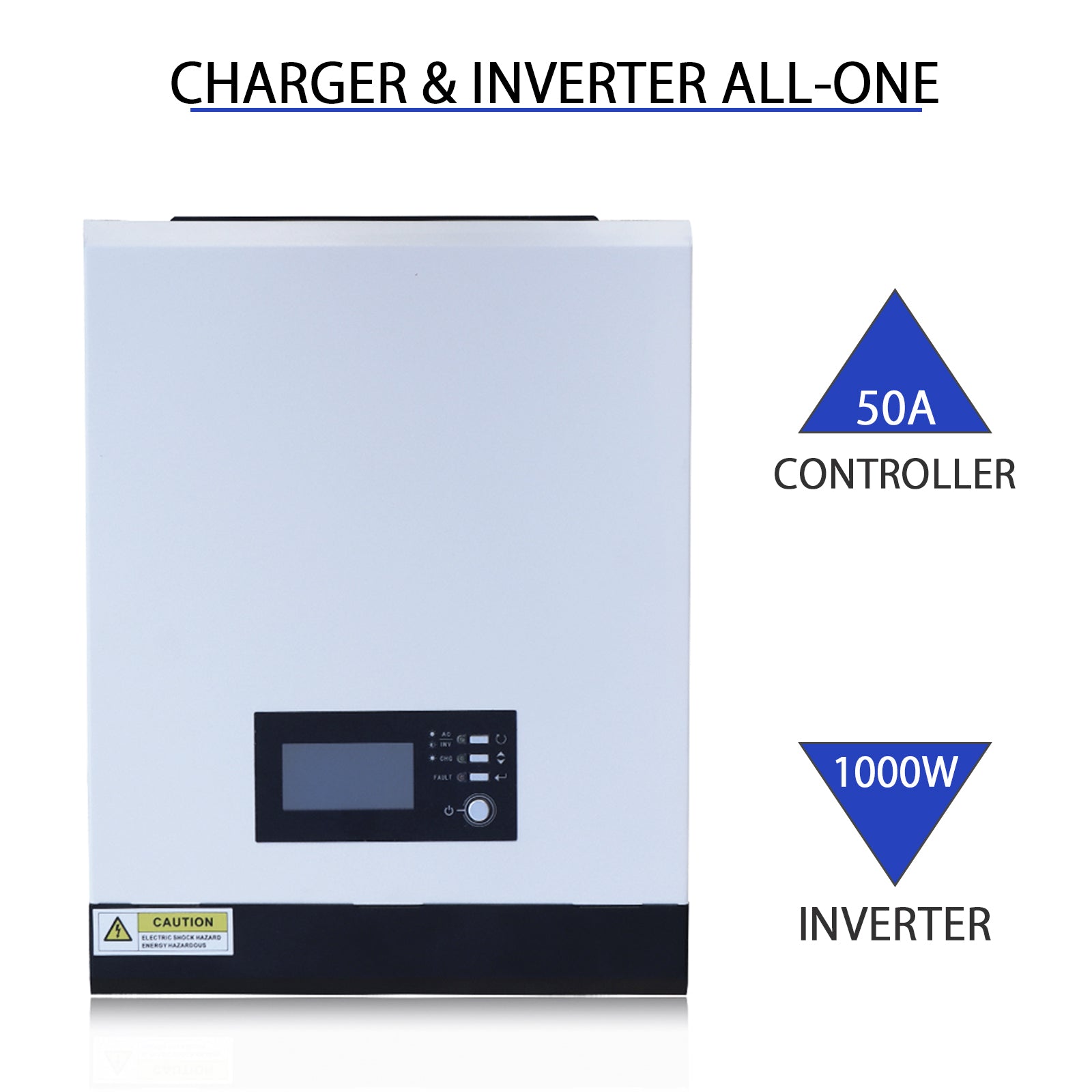 1200W 24V Off-Grid Solar Systems Kit Solar Panel(8X150W),2400W Charger and Inverter