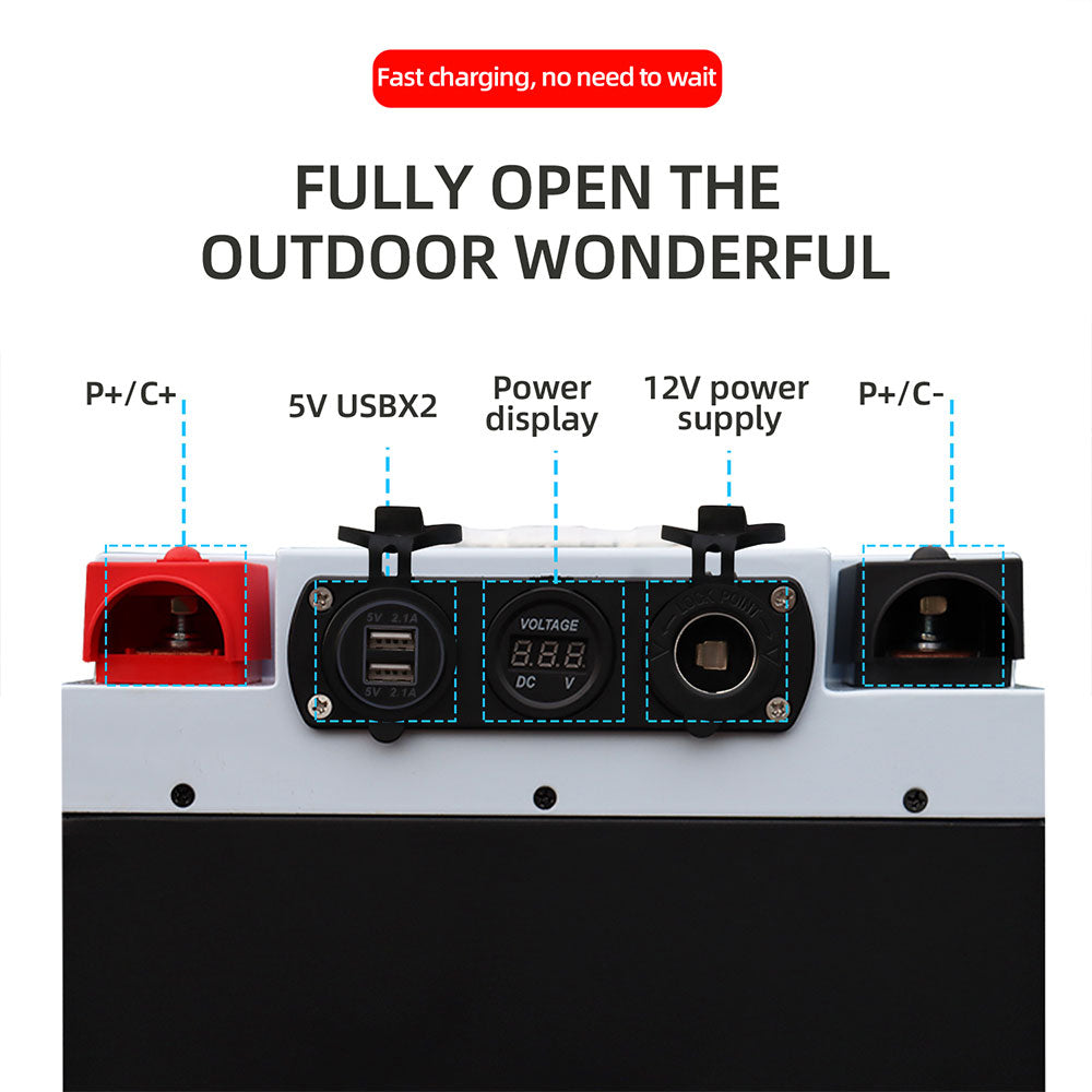 Lifepo4 Lithium Battery 12.8V 100Ah
