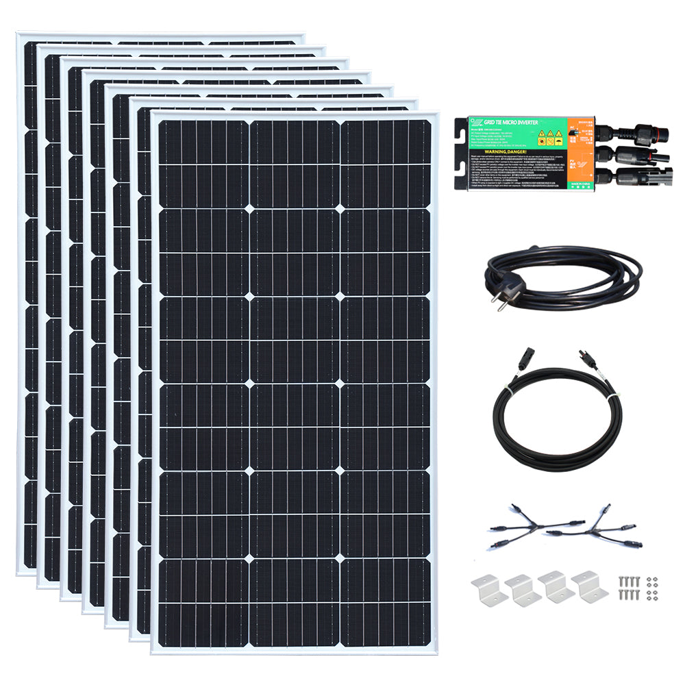 solar panel kit on grid