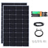 300 W netzgekoppeltes Solarpanel-Kit für das Balkonkraftwerk