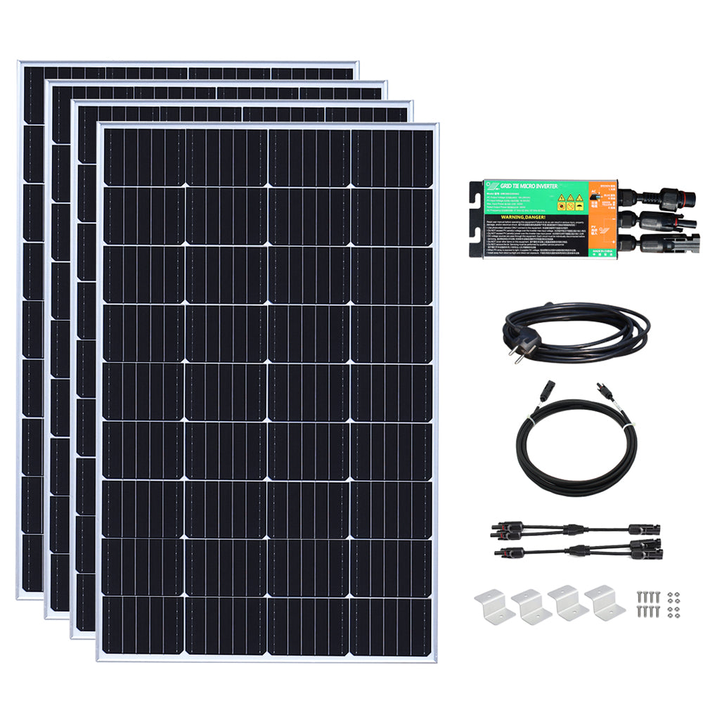 solar panel kit on grid