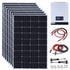 1200W 24V Off-Grid Solar Systems Kit Solar Panel(8X150W),2400W Charger and Inverter