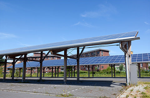 Do you know what is solar panel parking lots