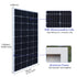 150 W 12 V monokristallines Solarpanel-Kit