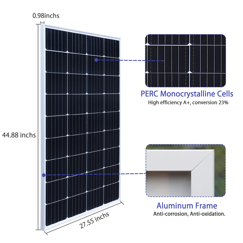 300 W netzgekoppeltes Solarpanel-Kit für das Balkonkraftwerk